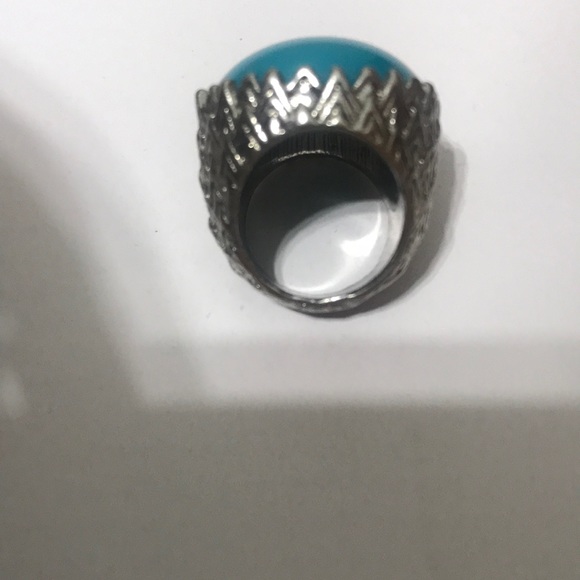 Turquoise statement ring - Picture 2 of 2